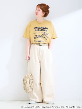 「GOOD ROCK SPEED（グッドロックスピード）のアイテム」を使った、Kanakoさん（レディース・163cm）の春コーディネート