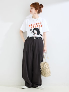 「GOOD ROCK SPEED（グッドロックスピード）のアイテム」を使った、Kanakoさん（レディース・163cm）の春コーディネート