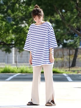 Kanakoさん（レディース・163cm）の夏コーディネート