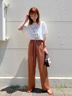 Kanakoさん（レディース・163cm）の夏コーディネート