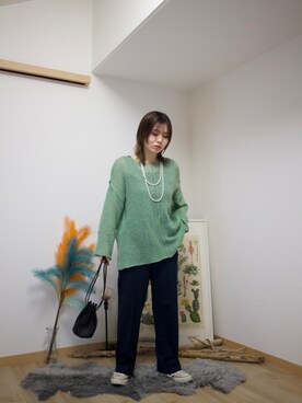 「アイテム（アクセサリー）」を使った、niinaさん（レディース・156cm・10代）の春コーディネート