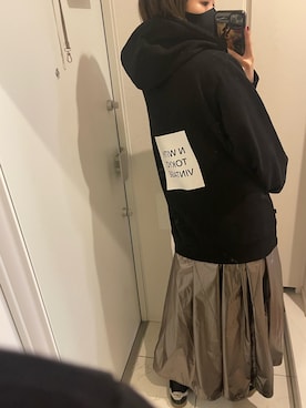 岩田麻央さん（レディース・164cm）の冬コーディネート