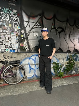 「Chrome Hearts」｜Curtis Wengさん（メンズ・175cm）の秋コーディネート