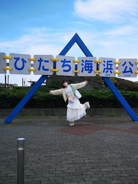 「LA BELLE ETUDE（ラベルエチュード）のアイテム（スカート）」を使った、駒子さん（レディース・160cm）の春コーディネート