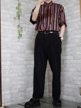 ao-iroさん（メンズ・181cm）の夏コーディネート