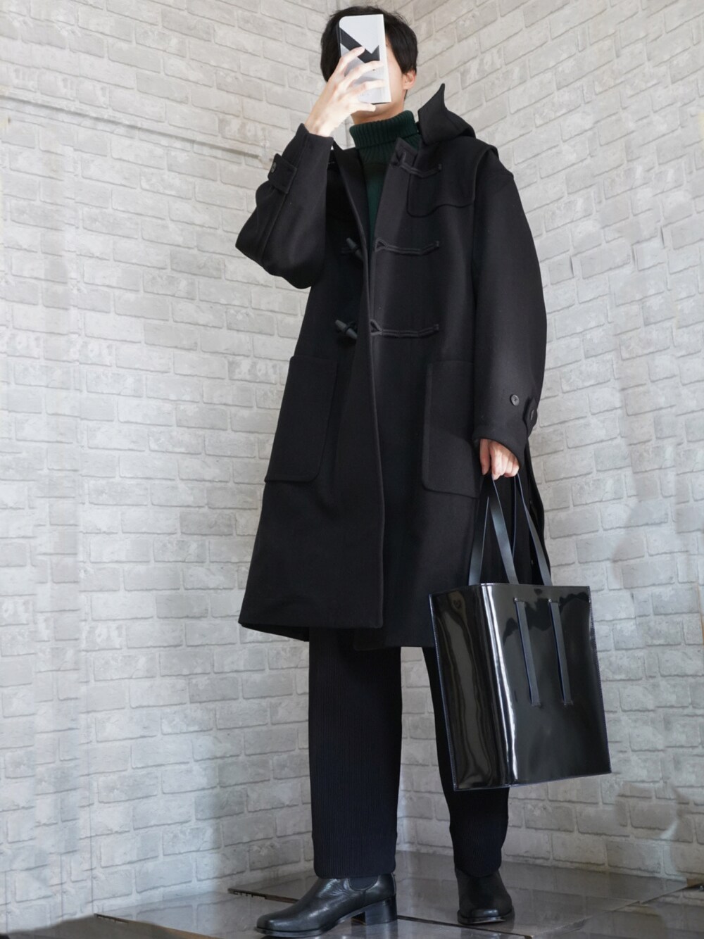 PADRONE パドローネ / STUDIOUS別注 SQUARE SIDE GORE BOOTS/スクエア