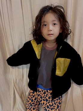 「新星WEARISTAにエントリー」｜ayumimimiさん（キッズ・110cm）の冬コーディネート