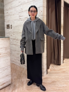 「アイテム（ブーツ）」を使った、otaniさん（レディース・160cm・30代）の冬コーディネート