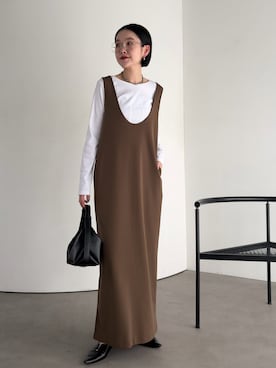 「アイテム（ショルダーバッグ）」を使った、otaniさん（レディース・160cm・30代）の春コーディネート