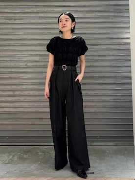 「アイテム（Tシャツ/カットソー）」を使った、tani_lemageさん（レディース・160cm・30代）の夏コーディネート