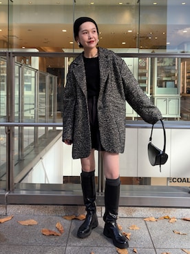 「アイテム（ショルダーバッグ）」を使った、otaniさん（レディース・160cm・30代）の秋コーディネート