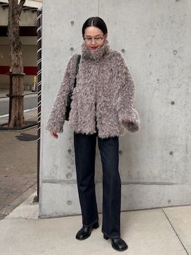 「アイテム（その他アウター）」を使った、otaniさん（レディース・160cm・30代）の秋コーディネート