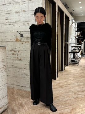 「春ニット」｜tani_lemageさん（レディース・160cm・30代）の春コーディネート