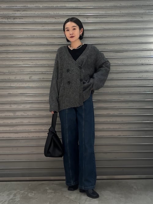 セール】センター切替デニム（デニムパンツ）｜CAPRICIEUX LE