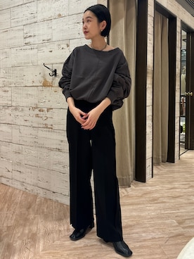 「アイテム（スウェット）」を使った、otaniさん（レディース・160cm・30代）の冬コーディネート