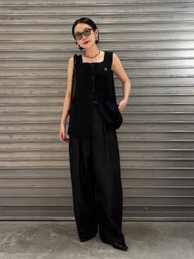 「アイテム（パンツ）」を使った、tani_lemageさん（レディース・160cm・30代）の夏コーディネート