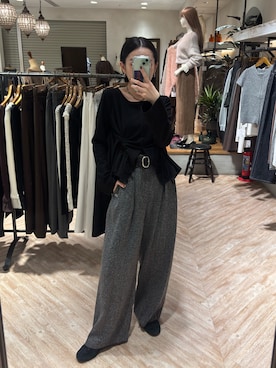 「アイテム（パンツ）」を使った、otaniさん（レディース・160cm）の秋コーディネート