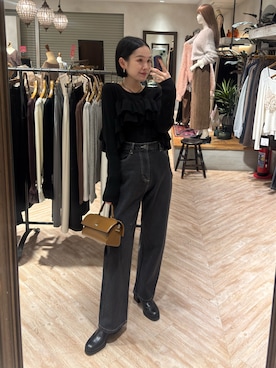 「アイテム（ショルダーバッグ）」を使った、otaniさん（レディース・160cm・30代）の秋コーディネート