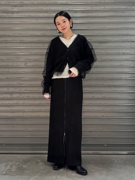 「アイテム（ブーツ）」を使った、otaniさん（レディース・160cm・30代）の冬コーディネート