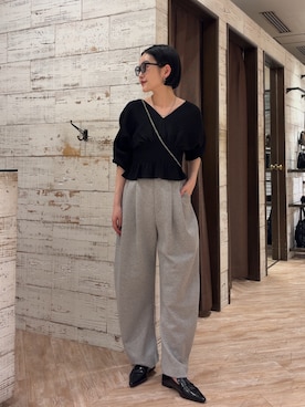 「アイテム（ショルダーバッグ）」を使った、otaniさん（レディース・160cm・30代）の春コーディネート