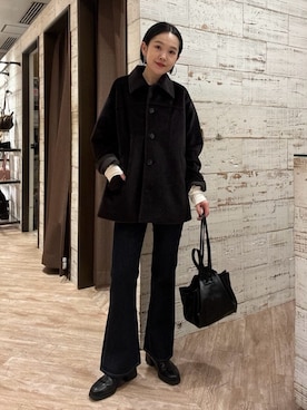 「アイテム（その他アウター）」を使った、otaniさん（レディース・160cm）の秋コーディネート