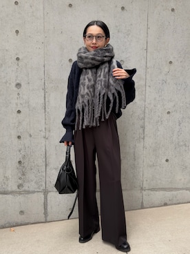 「アイテム（パンツ）」を使った、otaniさん（レディース・160cm・30代）の冬コーディネート