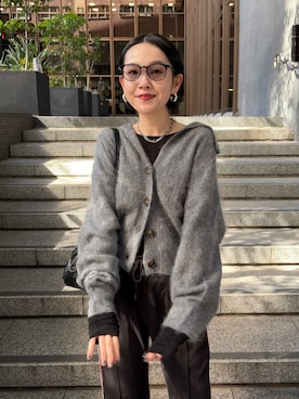 「CAPRICIEUX LE'MAGE（カプリシューレマージュ）のアイテム」を使った、otaniさん（レディース・160cm）の秋コーディネート