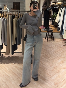 「モノトーンスタイル」｜otaniさん（レディース・160cm）の秋コーディネート