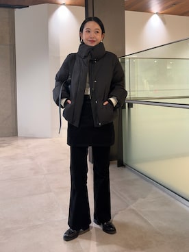 「アイテム（Tシャツ/カットソー）」を使った、otaniさん（レディース・160cm・30代）の冬コーディネート