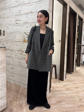 「アイテム（スカート）」を使った、otaniさん（レディース・160cm・30代）の秋コーディネート