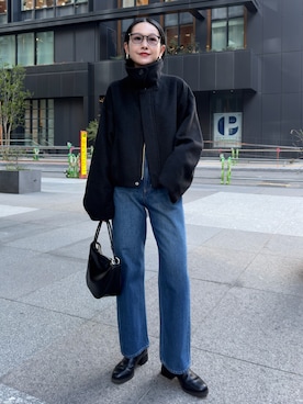 「アイテム（パンツ）」を使った、otaniさん（レディース・160cm・30代）の冬コーディネート