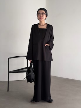 「アイテム（その他アウター）」を使った、otaniさん（レディース・160cm）の春コーディネート