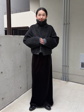 「アイテム（その他アウター）」を使った、otaniさん（レディース・160cm）の秋コーディネート