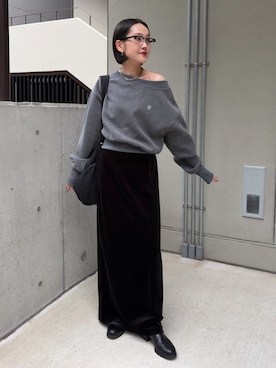 「アイテム（ブーツ）」を使った、otaniさん（レディース・160cm）の秋コーディネート