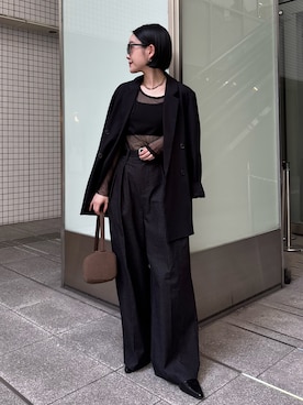 「アイテム（テーラードジャケット）」を使った、tani_lemageさん（レディース・160cm・30代）の夏コーディネート