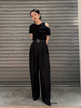 「アイテム（パンツ）」を使った、tani_lemageさん（レディース・160cm・30代）の夏コーディネート