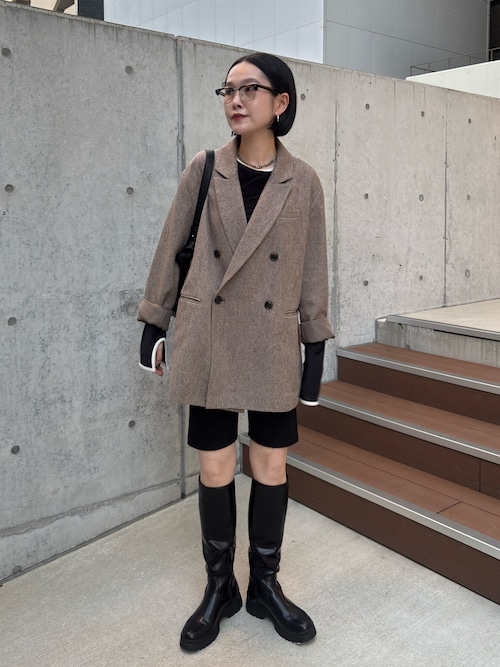 versionofyouバイカーリブパンツ feepur パンツ カットリブバイカーパンツ レディース : ZOZOTOWN