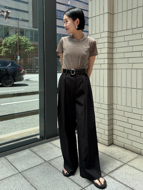 CAPRICIEUX LE'MAGEのトップスを使ったコーディネート(ZOZOTOWN