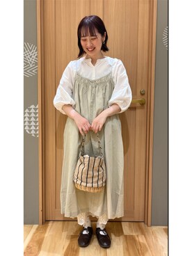あおいさん（レディース・162cm）の春コーディネート
