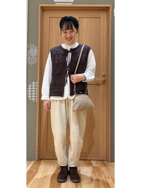 あおいさん(レディース・162cm)の秋コーディネート