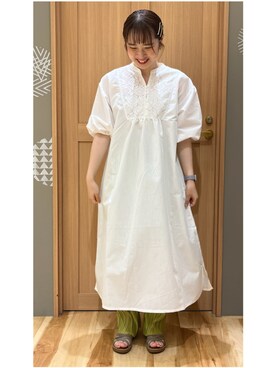 あおいさん（レディース・162cm）の夏コーディネート