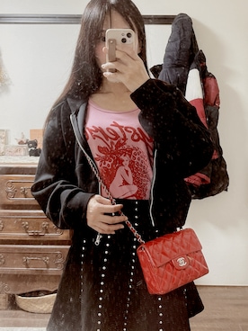 「アイテム（パーカー）」を使った、くまさん（レディース・153cm・40代）の秋コーディネート