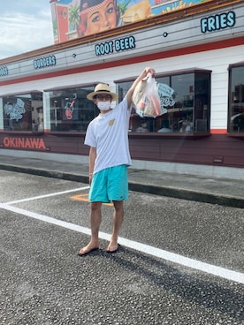 「Locals（ローカルズ）のアイテム」を使った、AKIさん（メンズ・175cm）の秋コーディネート