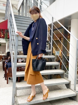 an さん（レディース・173cm）の夏コーディネート