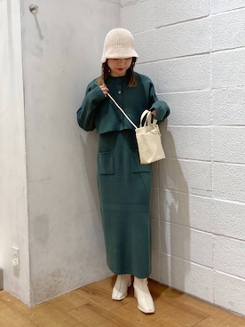 yuzukiさん（レディース・153cm）の冬コーディネート