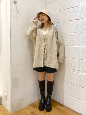 yuzukiさん(レディース・153cm)の冬コーディネート