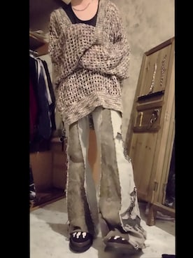 「glamb（グラム）のアイテム」を使った、dakkunさん（メンズ・175cm）の夏コーディネート