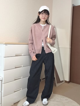 「SINOON（シヌーン）のアイテム」を使った、aoiさん（レディース・161cm）の冬コーディネート