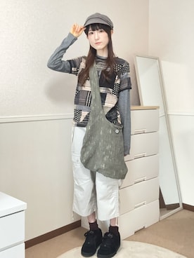「ES（エス）のアイテム」を使った、aoiさん（レディース・161cm）の夏コーディネート