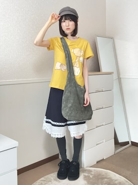 「ES（エス）のアイテム」を使った、aoiさん（レディース・161cm）の夏コーディネート